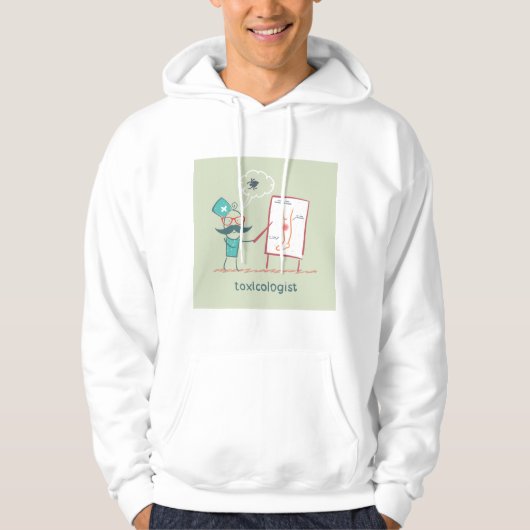 Toxicoloog Hoodie (Voorkant)