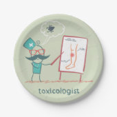 Toxicoloog Papieren Borden Bordje (Voorkant)