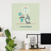Toxicoloog Poster (Thuiskantoor)