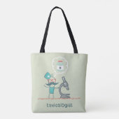 Toxicoloog Tote Bag (Achterkant)