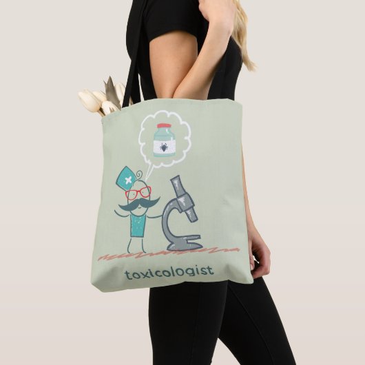 Toxicoloog Tote Bag (Dichtbij)