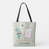 Toxicoloog Tote Bag (Achterkant)