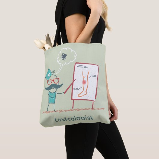 Toxicoloog Tote Bag (Dichtbij)