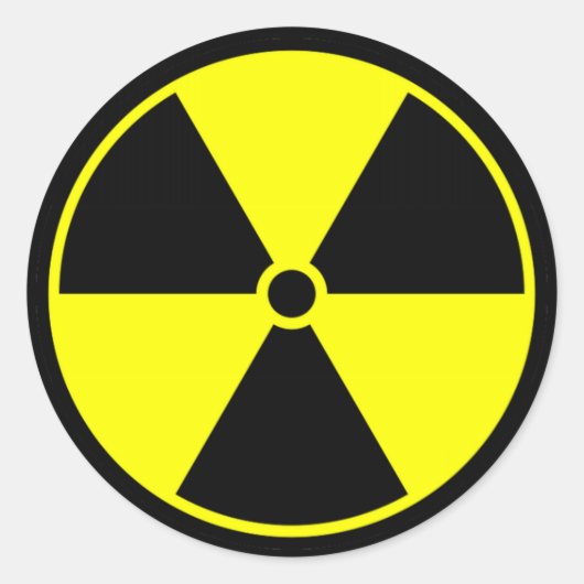 TOXISCH 2 RONDE STICKER (Voorkant)