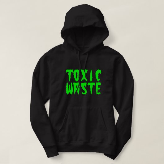 TOXISCH AFVAL HOODIE (Design voorkant)