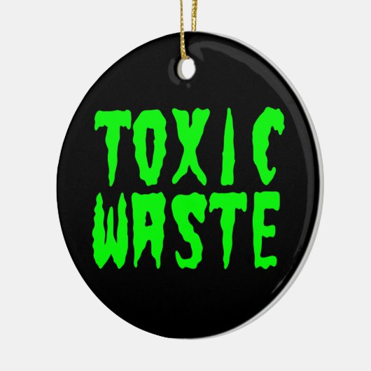 TOXISCH AFVAL KERAMISCH ORNAMENT (Links)