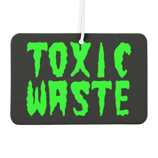 TOXISCH AFVAL LUCHTVERFRISSER (Achterkant)