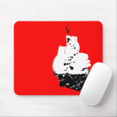 toxisch hart muismat (Met muis)