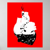 toxisch hart poster (Voorkant)