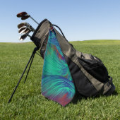 Toxisch Oerwoud Golfhanddoek (Groen)