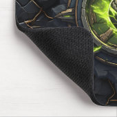 Toxisch Rune Gamer Embleem Muismat (Hoek)