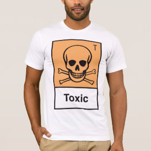 Toxisch symbool t-shirt