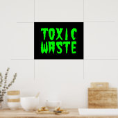 TOXISCHE AFVALSTOFFEN POSTER (Keuken)