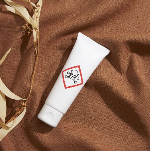 Toxische COSHH Sticker