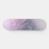 Toxische grafische kaart voor gas (roze crèmeblauw persoonlijk skateboard (Horizontaal)