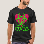 Toxische hartgraffiti t-shirt (Voorkant)
