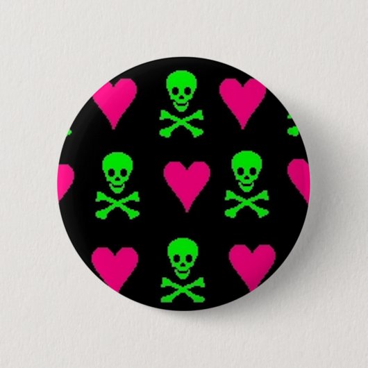 Toxische liefde ronde button 5,7 cm (Voorkant)