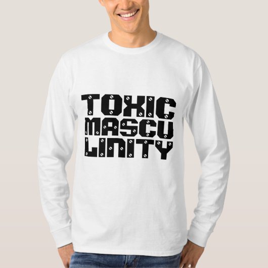 TOXISCHE MANNELIJKHEID Heren T-Shirts (Voorkant)