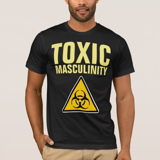 TOXISCHE MASCULINITEIT Funny Mannen T-Shirts (Voorkant)