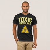 TOXISCHE MASCULINITEIT Funny Mannen T-Shirts (Voorkant volledig)