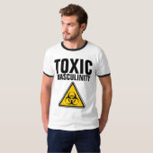 TOXISCHE MASCULINITEIT Funny Mannen T-Shirts (Voorkant volledig)