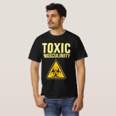 TOXISCHE MASCULINITEIT Funny Mannen T-Shirts (Voorkant volledig)