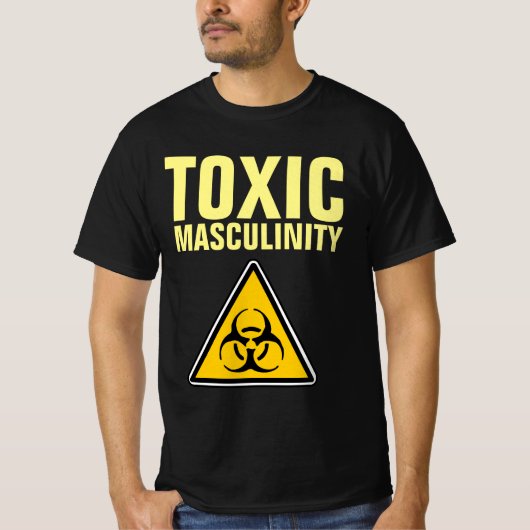 TOXISCHE MASCULINITEIT Funny Mannen T-Shirts (Voorkant)