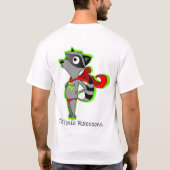 toxische raccons t-shirt (Achterkant)