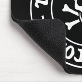 Toxische schedel en kruisbeenderen muismat (Hoek)