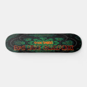 TOXISCHE SPIDERS SKATEBOARD (Horizontaal)