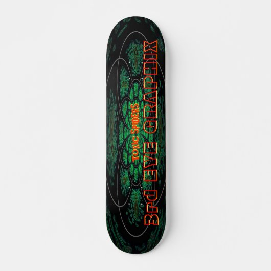 TOXISCHE SPIDERS SKATEBOARD (Voorkant)