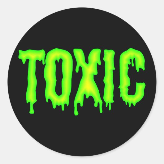Toxische Sticker (Voorkant)