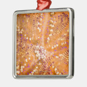 Toxische stoom (Asthenosoma varium) Metalen Ornament (Links)