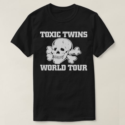 Toxische Twins World Tour Essential T-Shirt (Design voorkant)