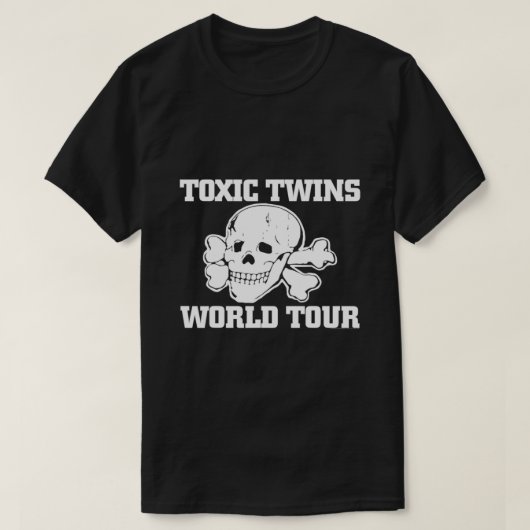 Toxische Twins World Tour Essential T-Shirt.png T-shirt (Design voorkant)
