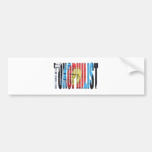 Toxofilist - Archer Bumpersticker (Voorkant)