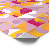 Toy Blocks small - red Poster (Hoek)