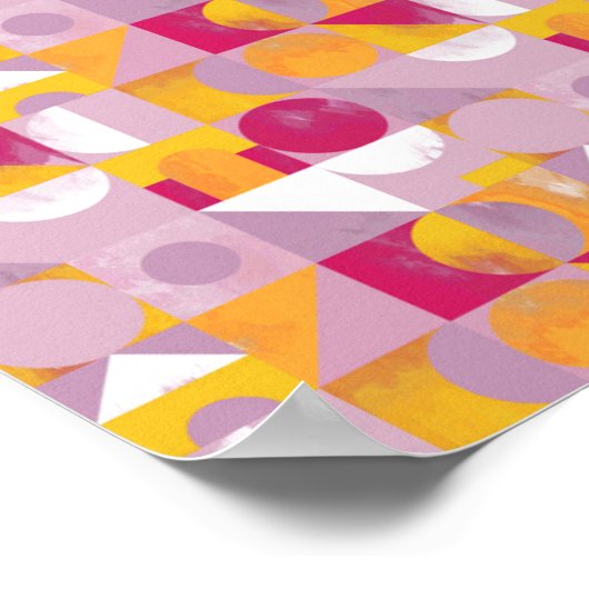 Toy Blocks small - red Poster (Hoek)