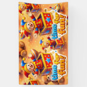 Toy box spandoek (Verticaal)