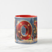 TOY Christmas Mug - Festive Holiday Coffee Mug wit Mok (Midden)