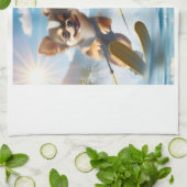 Toy dogs Waterskiing! Theedoek (Gevouwen)