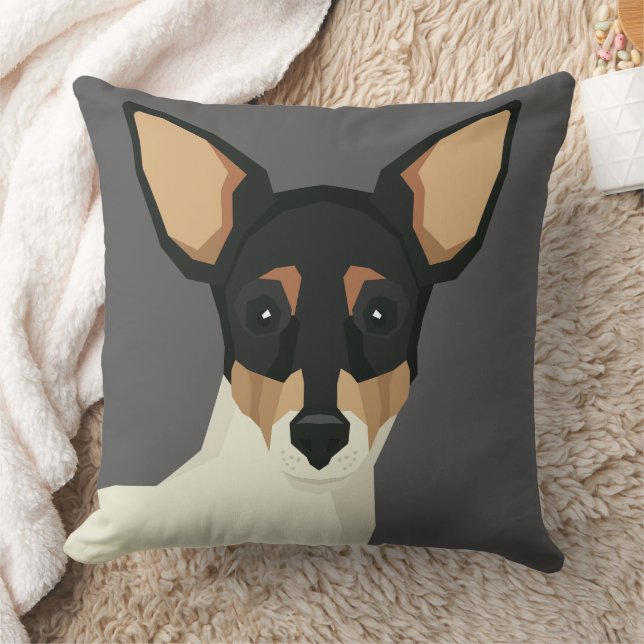 Toy Fox Terrier Kussen (Deken)