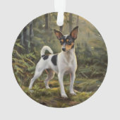 Toy Fox Terrier Ornament (achterkant)