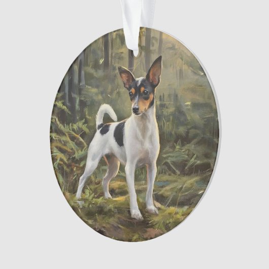 Toy Fox Terrier Ornament (voorkant)