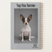 Toy Fox Terrier Planner (Achterkant)