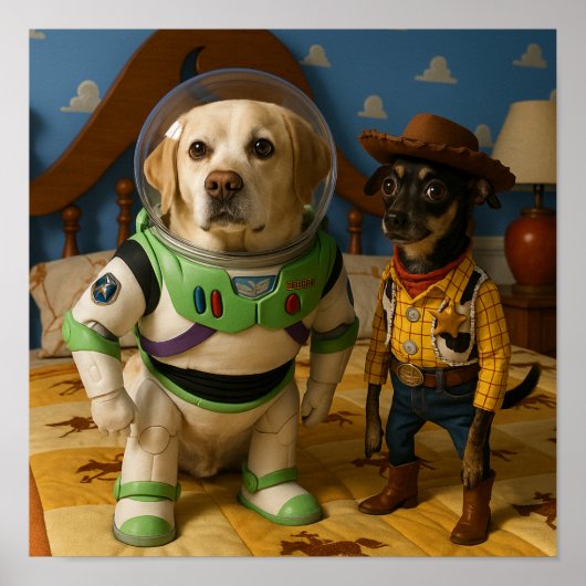 "Toy Friends" Poster (Voorkant)