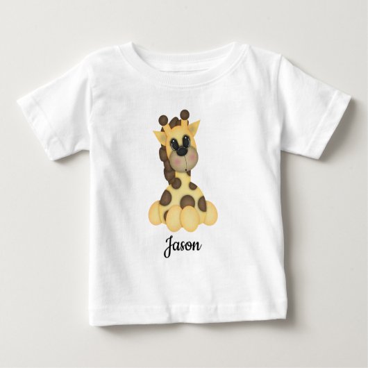Toy Giraffe Bear Infant T-Shirt (Voorkant)