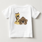 Toy Giraffe Bear Infant T-Shirt (Achterkant)