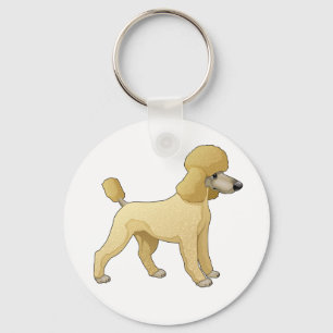 Toy Poodle Moeder Puppy Redding Hond Vader Fur Mam Sleutelhanger