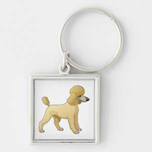 Toy Poodle Moeder Puppy Reddingshond Vader Fur Mam Sleutelhanger